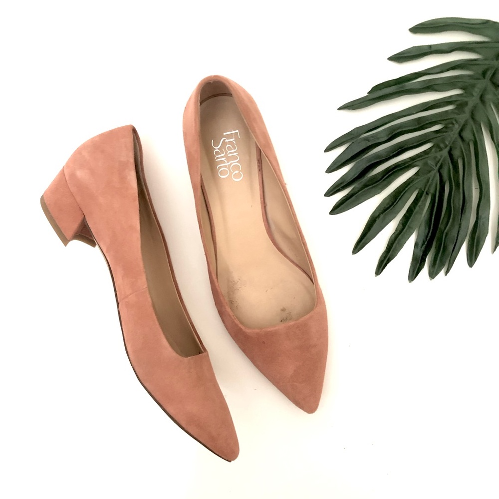 Franco Sarto Dusty pink rose flats size 8.5